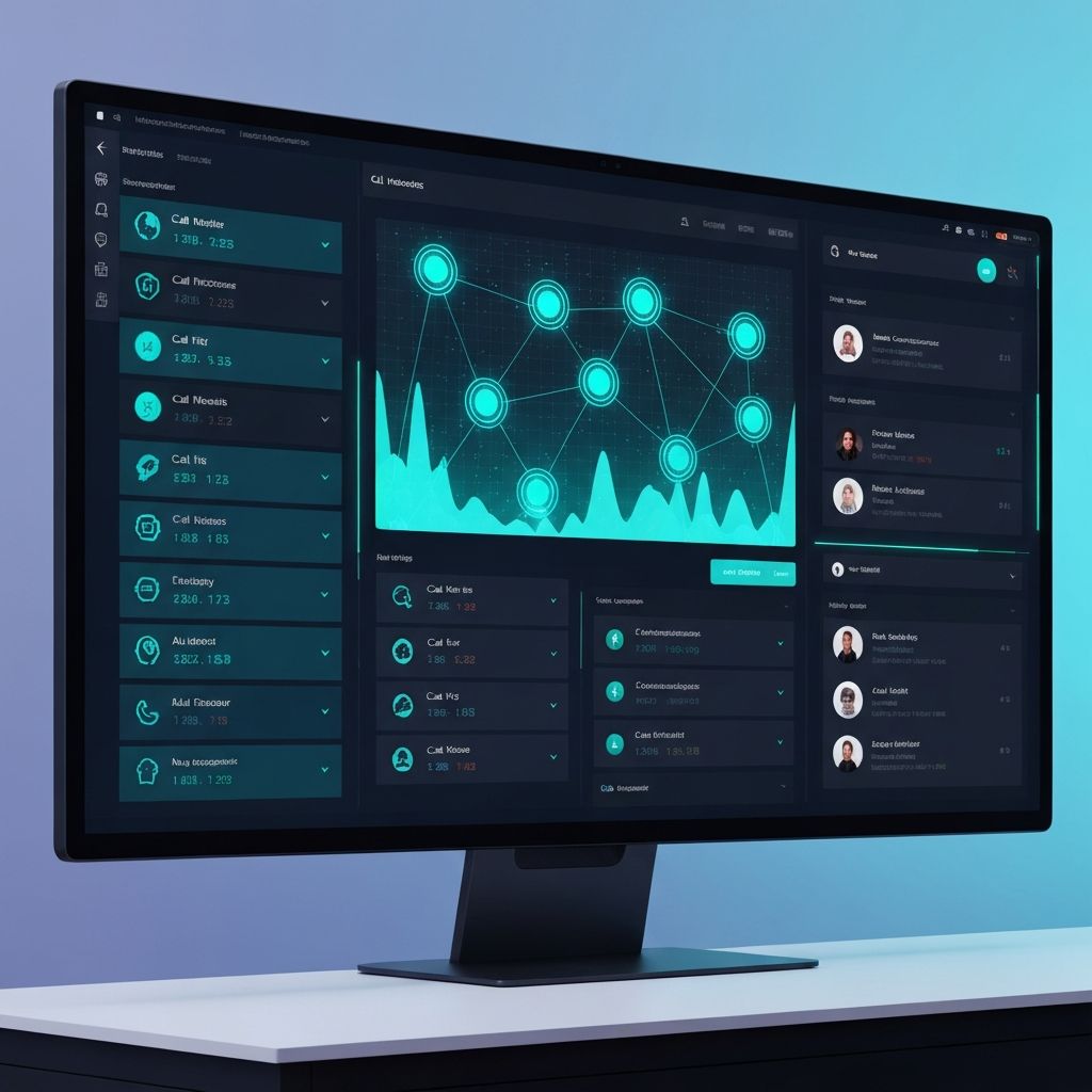 HappAI intelligent dashboard showing AI agents at work
